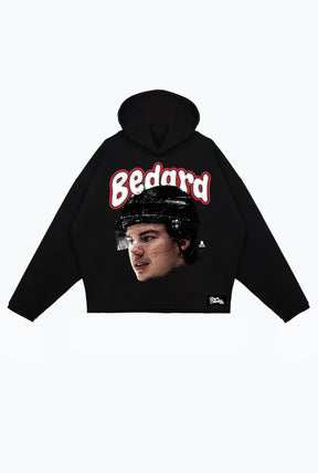 Sudadera relajada Connor Bedard - Negra