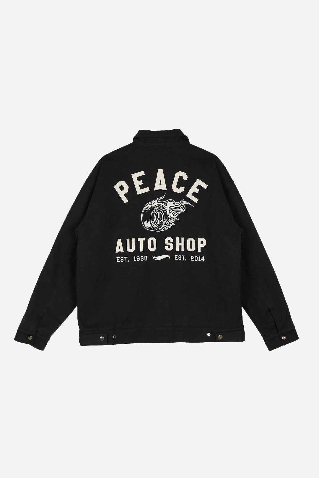 Peace Auto Shop Work Jacket - Black