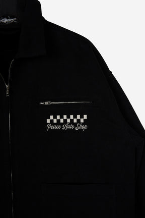 Peace Auto Shop Work Jacket - Black