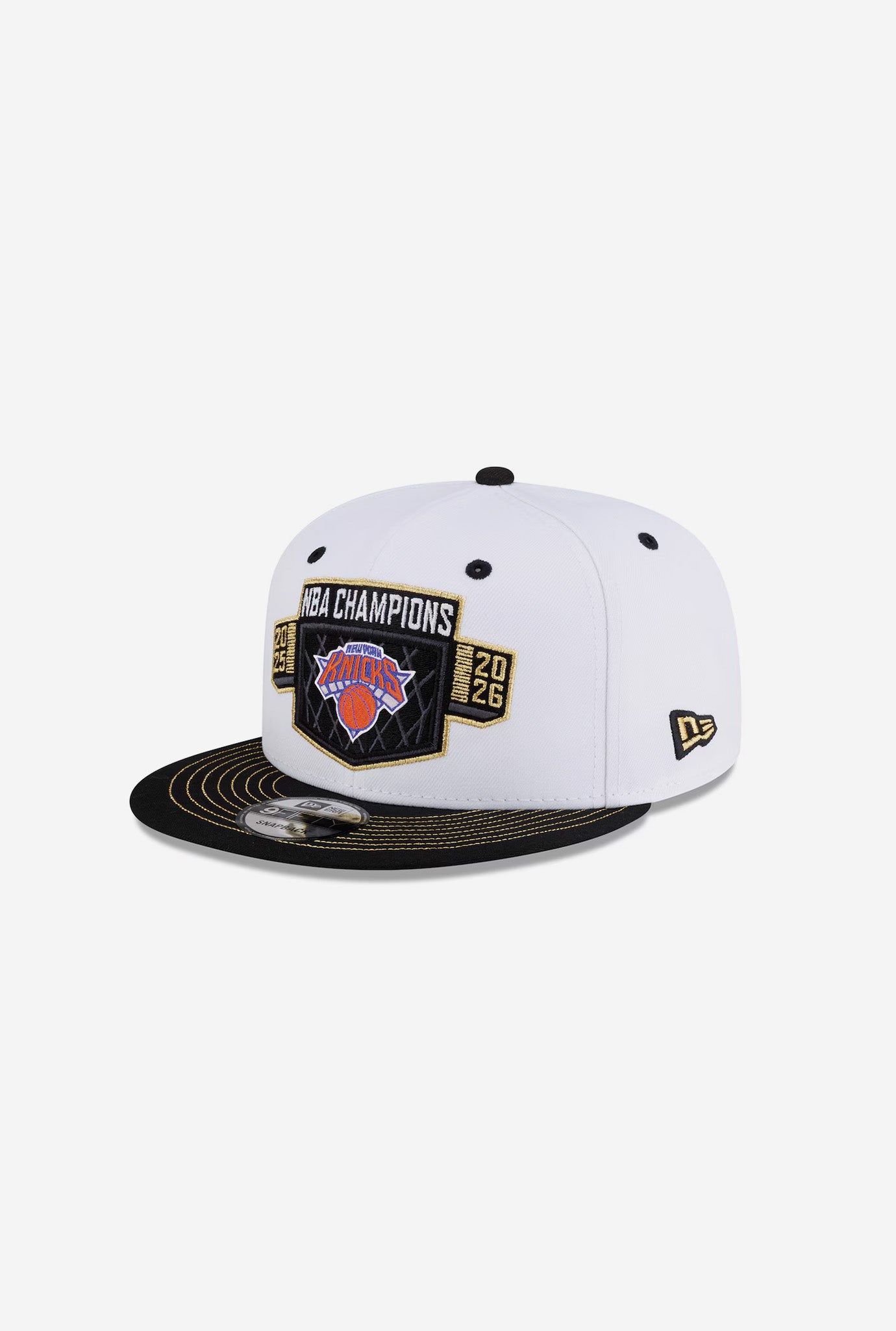 New York Knicks 2026 NBA Champions 9FIFTY Snapback - White