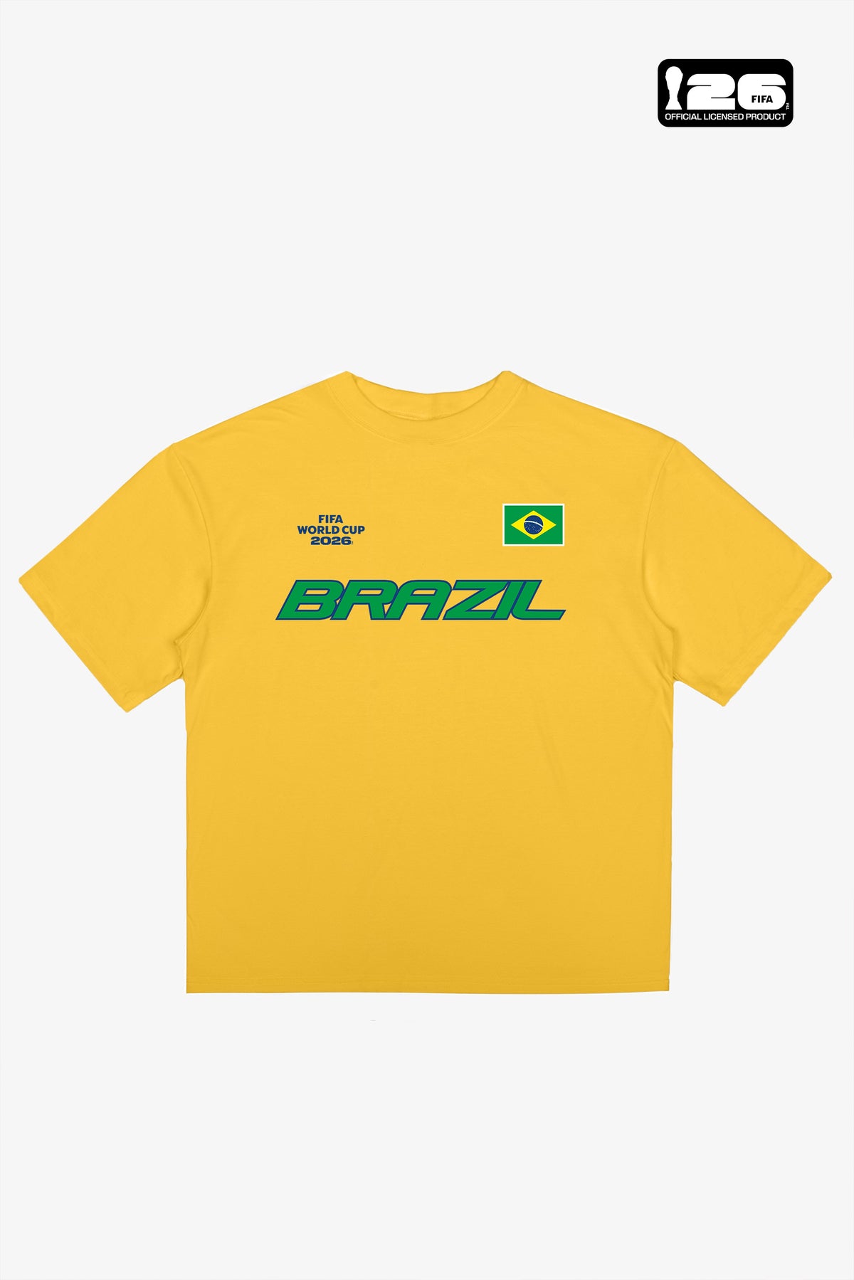 FIFA World Cup 2026™ Brazil Tri Logo T-Shirt - Yellow