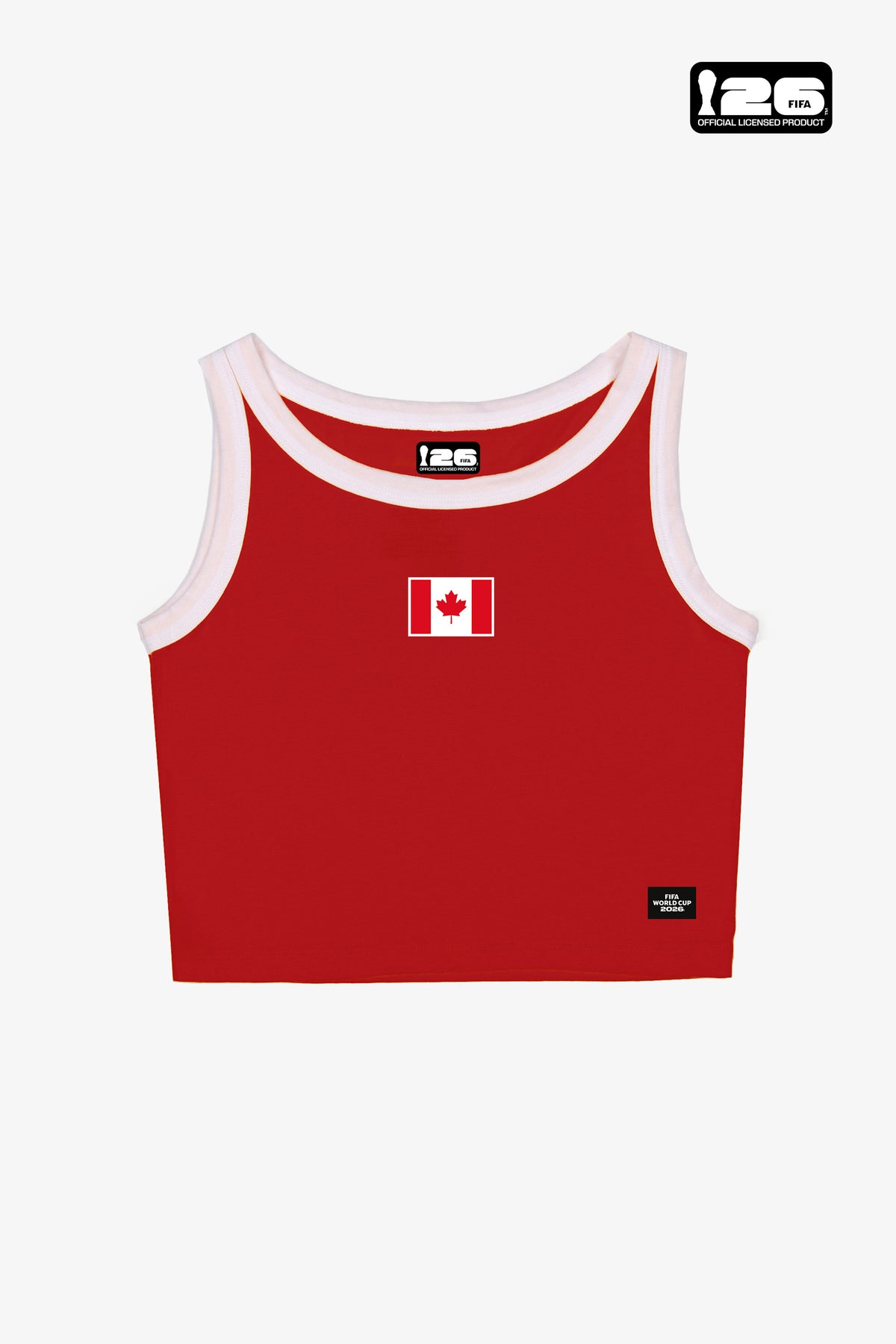 FIFA World Cup 2026™ Canada Women's Cropped Tank - Red