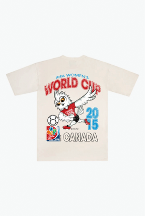 Canada 2015 World Cup Vintage Premium T-Shirt - Ivory