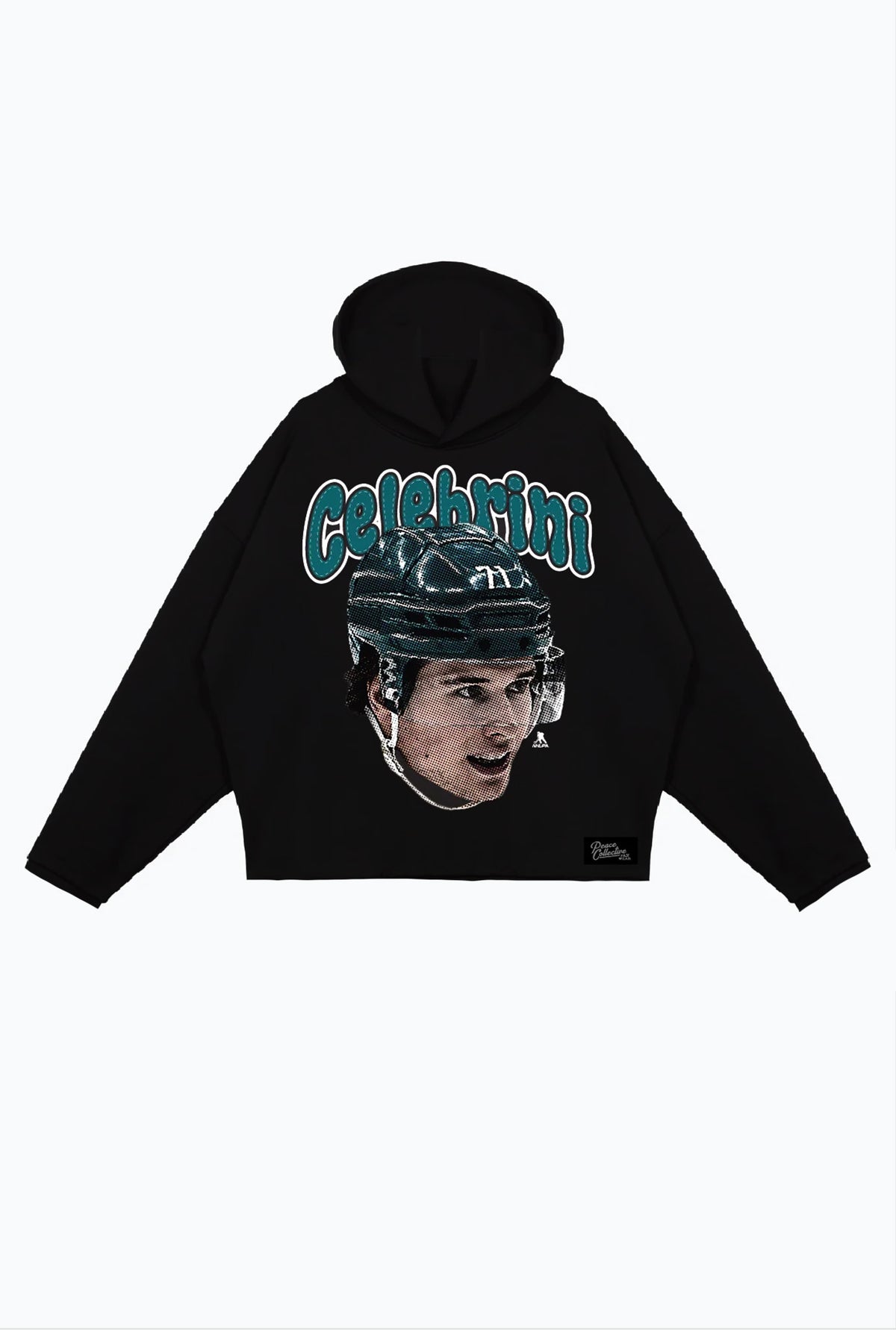 Sudadera relajada Macklin Celebrini - Negra