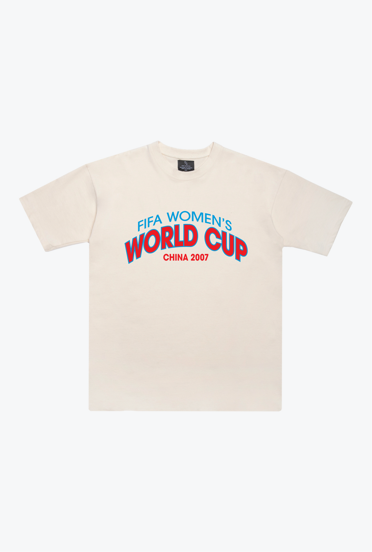 China 07 World Cup Vintage Premium T-Shirt - Ivory