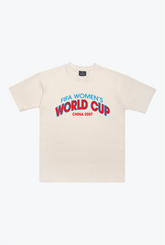 China 07 World Cup Vintage Premium T-Shirt - Ivory