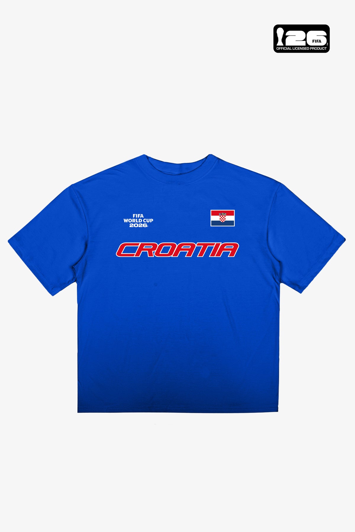 FIFA World Cup 2026™ Croatia Tri Logo T-Shirt - Royal