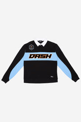 Polo de rugby Houston Dash - Negra / Azul