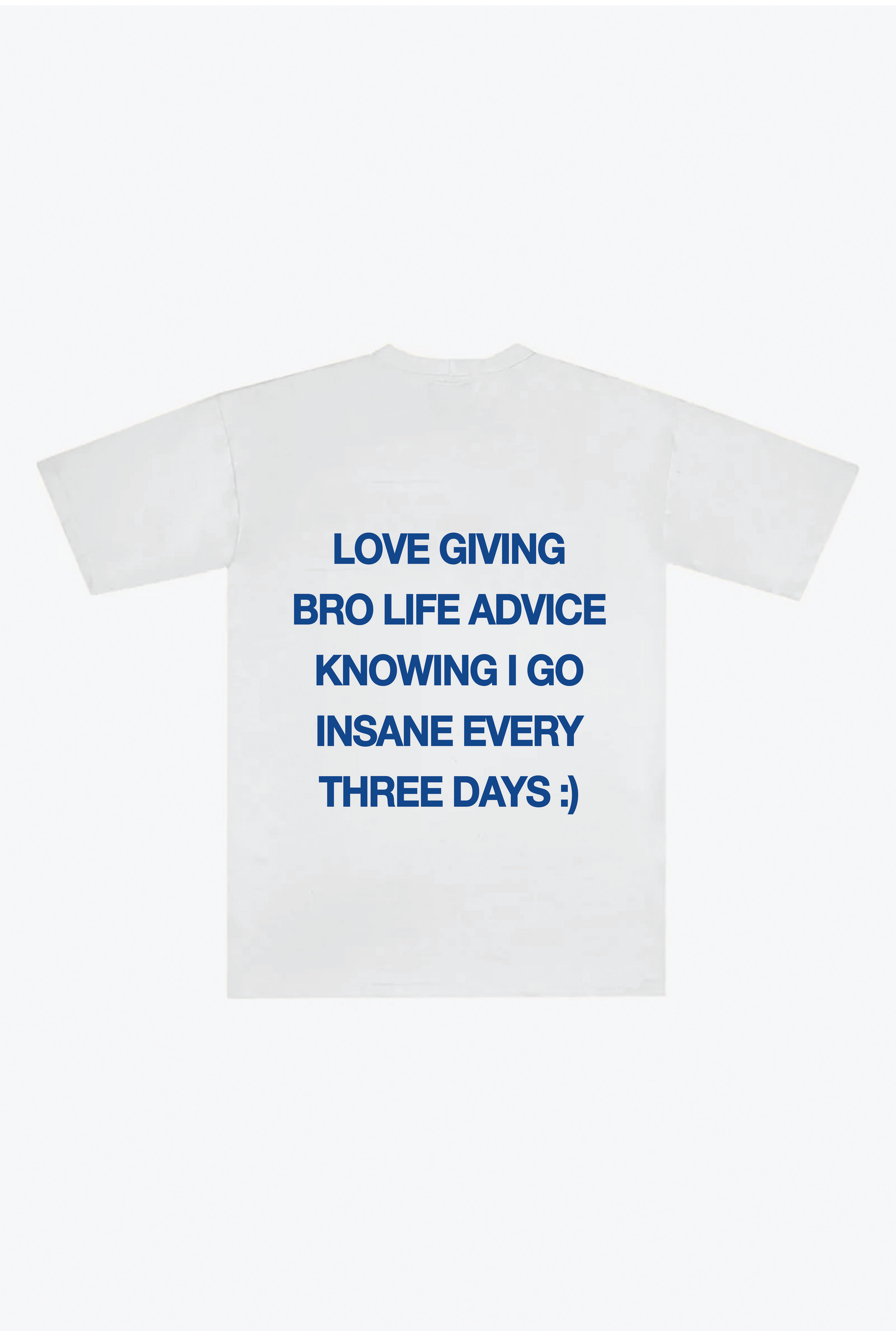 Going Insane Heavyweight T-Shirt - White