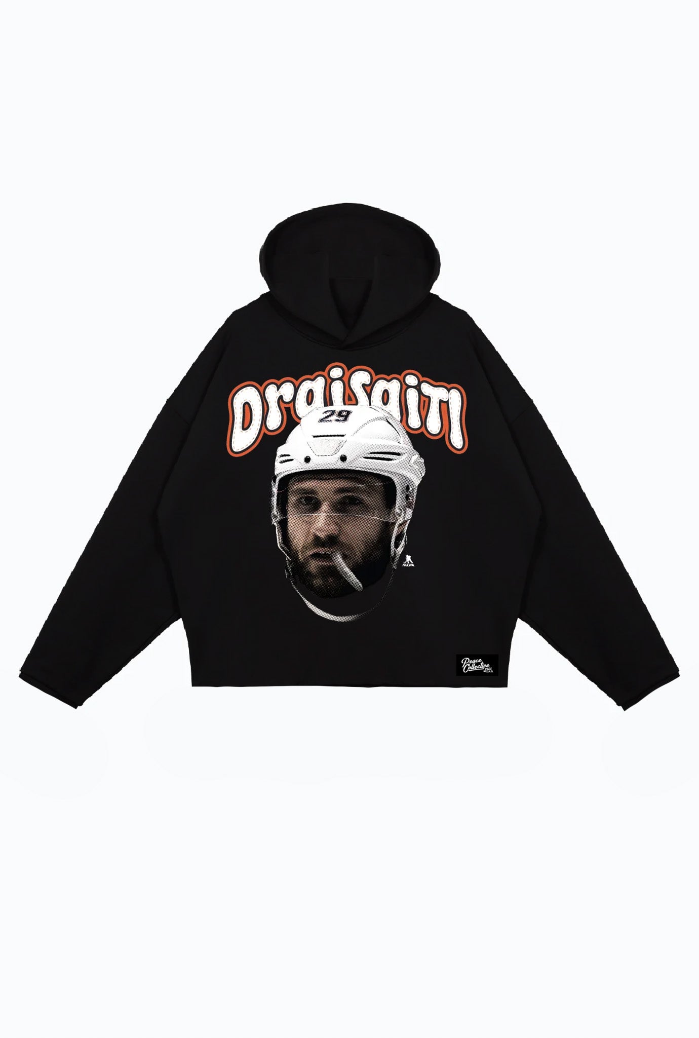 Sudadera relajada Leon Draisaitl - Negra