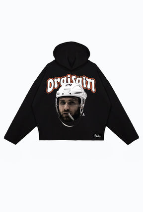 Sudadera relajada Leon Draisaitl - Negra
