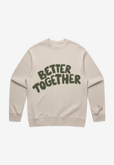 Better Together Heavyweight Crewneck - Ivory