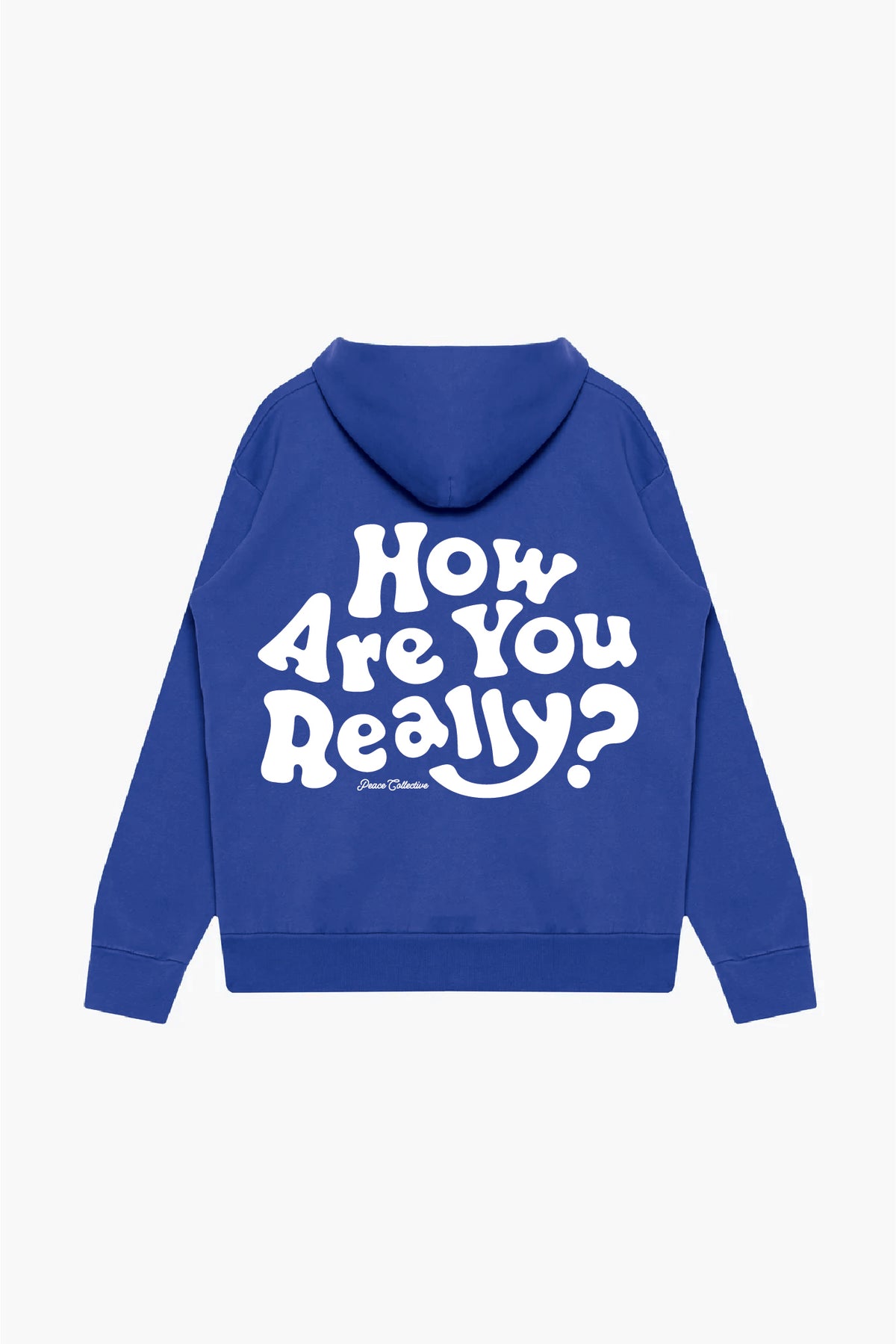 How Are You Really? Heavyweight Hoodie - Royal