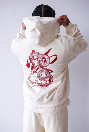 P/C x Chronic Ink LNY Heavyweight Hoodie - Ivory