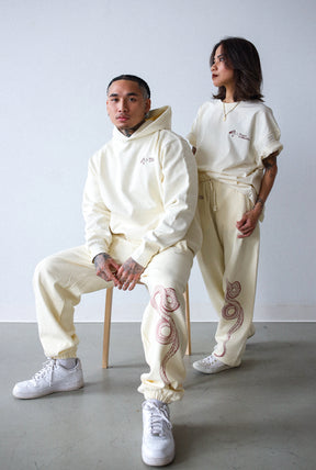 P/C x Chronic Ink LNY Heavyweight Hoodie - Ivory