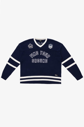 P/C x John Tavares Knit Long Sleeve Jersey - True Navy