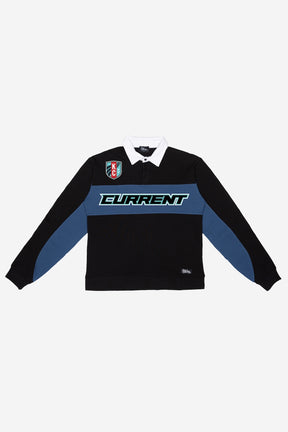 Polo de rugby Kansas City Current - Negra / Tormenta