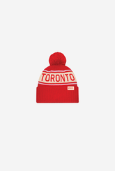Toronto Santa Claus Parade Beanie - Ivory / Red