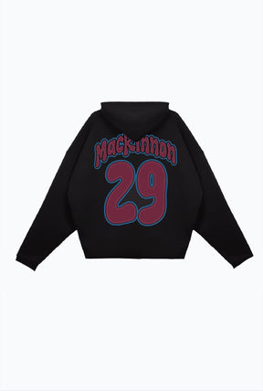 Nathan MacKinnon Relaxed Hoodie - Black