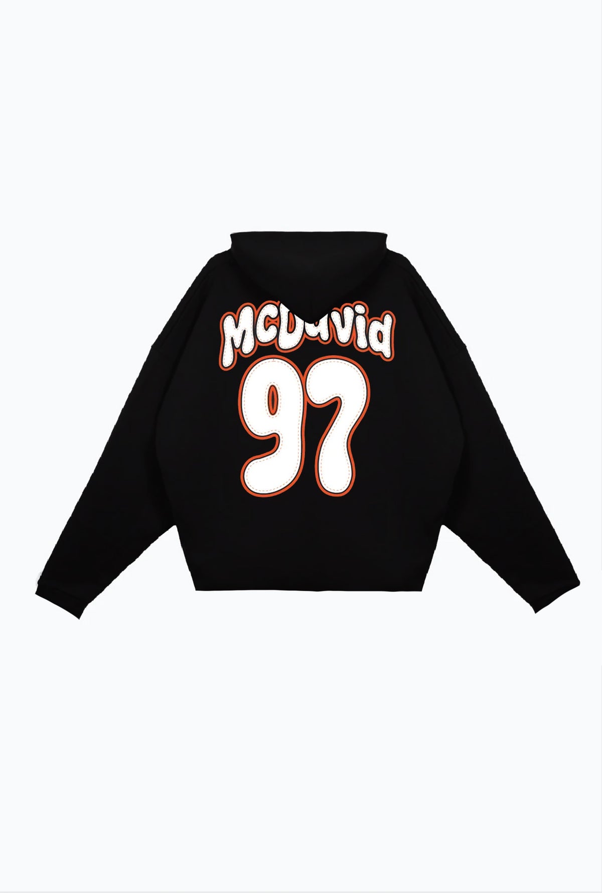 Sweat à capuche décontracté Connor McDavid - Noir