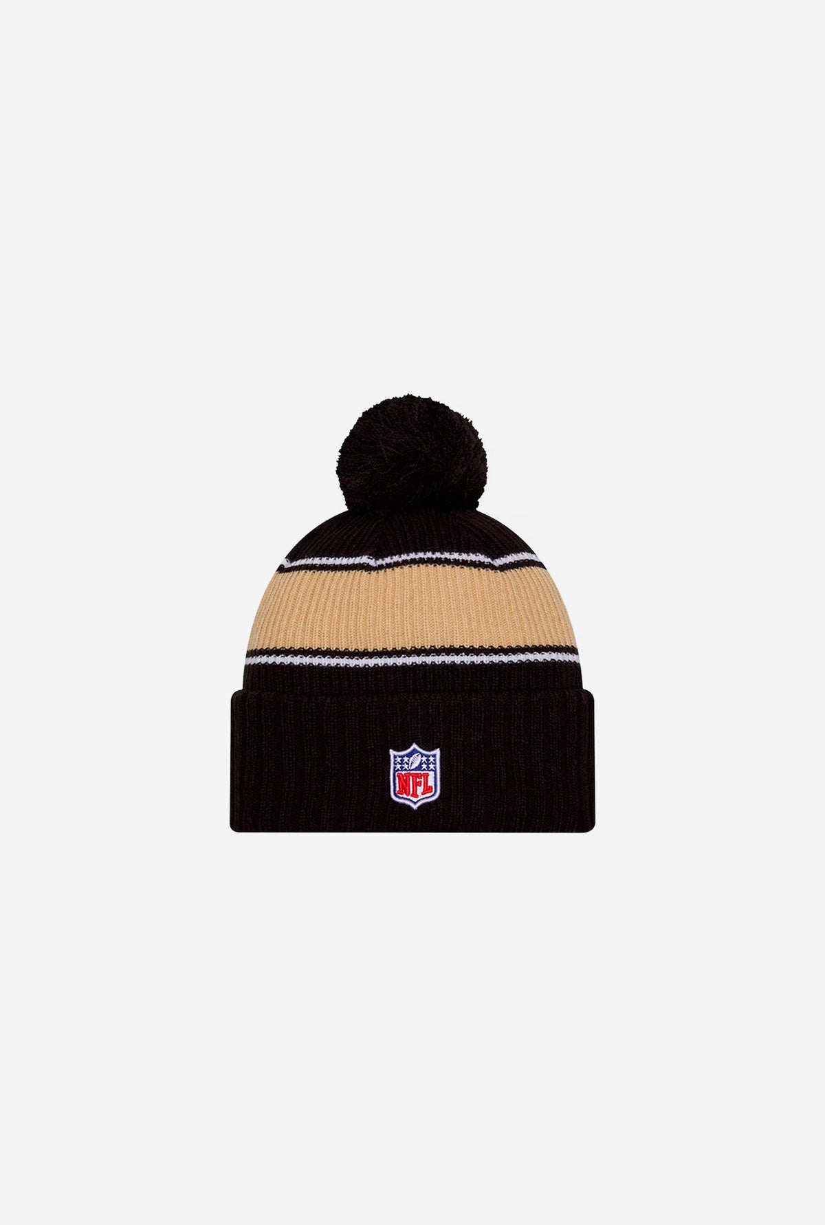 New Orleans Saints 2024 Sideline Knit Hat - Black