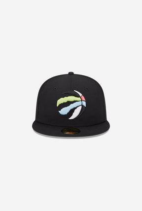 Toronto Raptors 59FIFTY Fitted - Black/ Multi