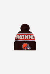 Cleveland Browns 2024 Sideline Knit Hat - Brown