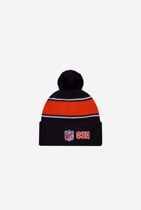 Chicago Bears 2024 Sideline Knit Hat - Navy