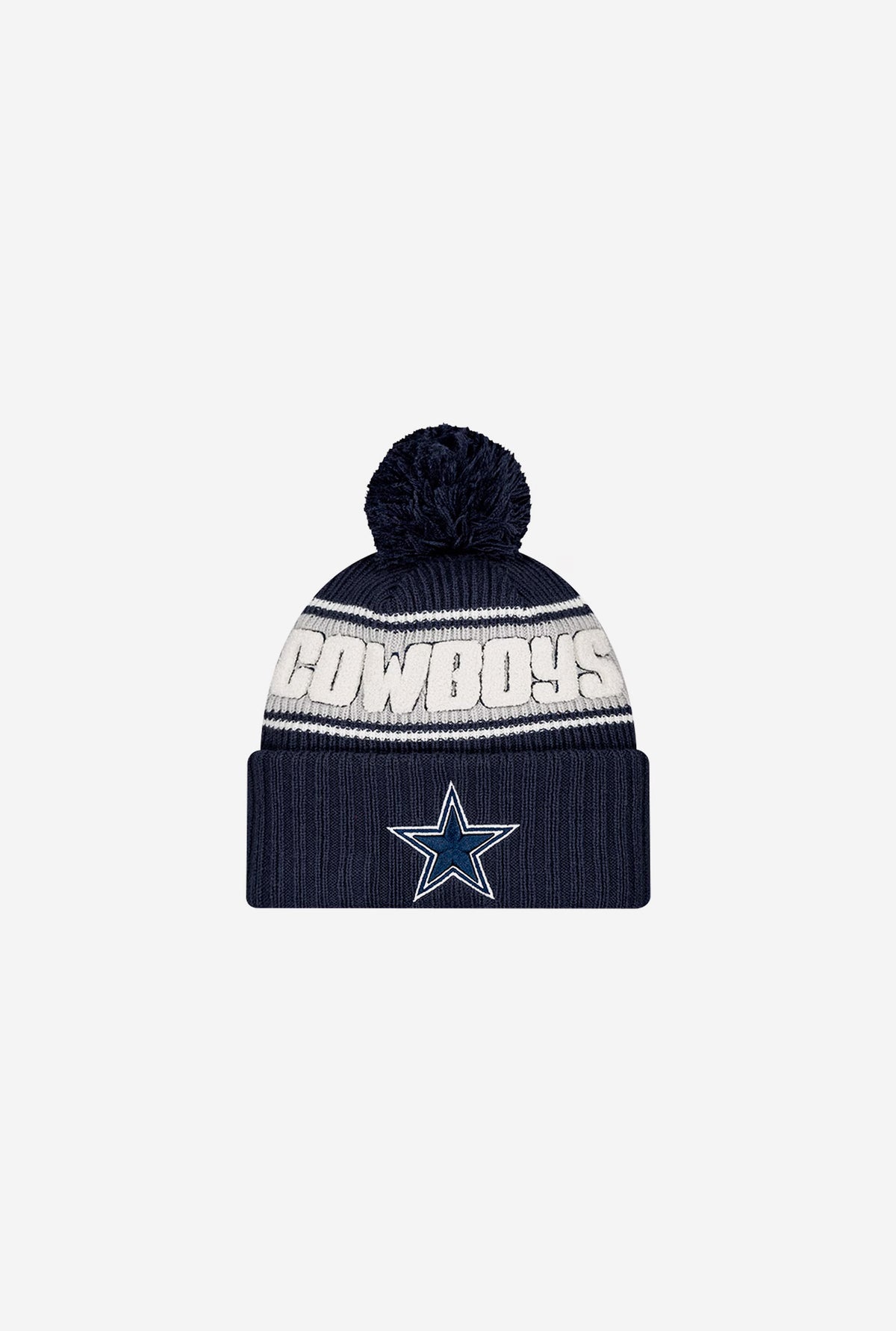 Dallas Cowboys 2024 Sideline Knit Hat - Navy