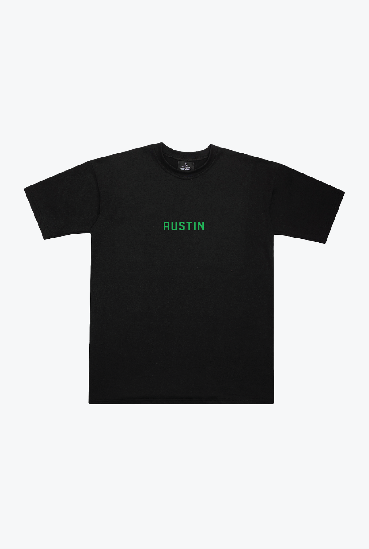 Austin FC Essentials Heavyweight T-Shirt - Black