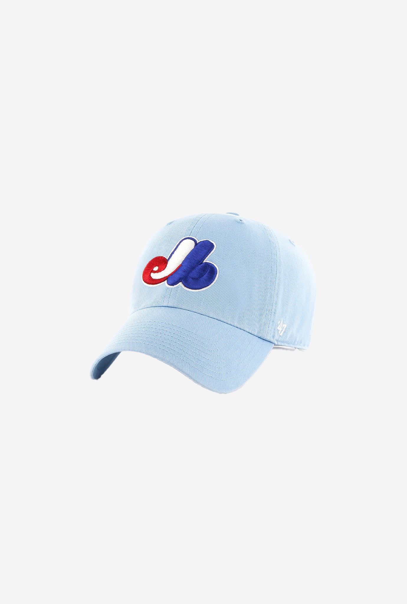 Montreal Expos Cooperstown Clean Up Cap - Light Blue