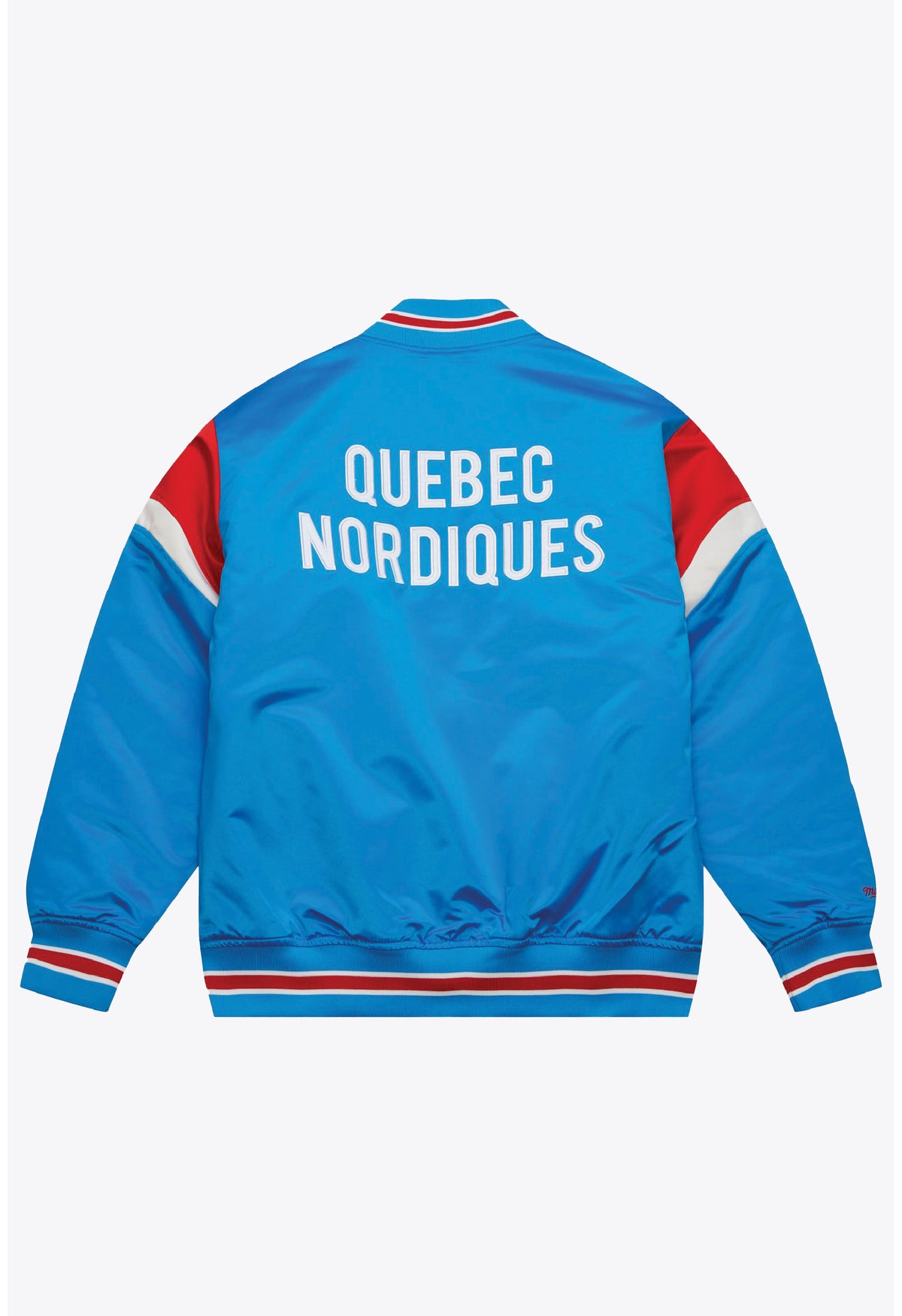 Quebec Nordiques Heavyweight Satin Jacket