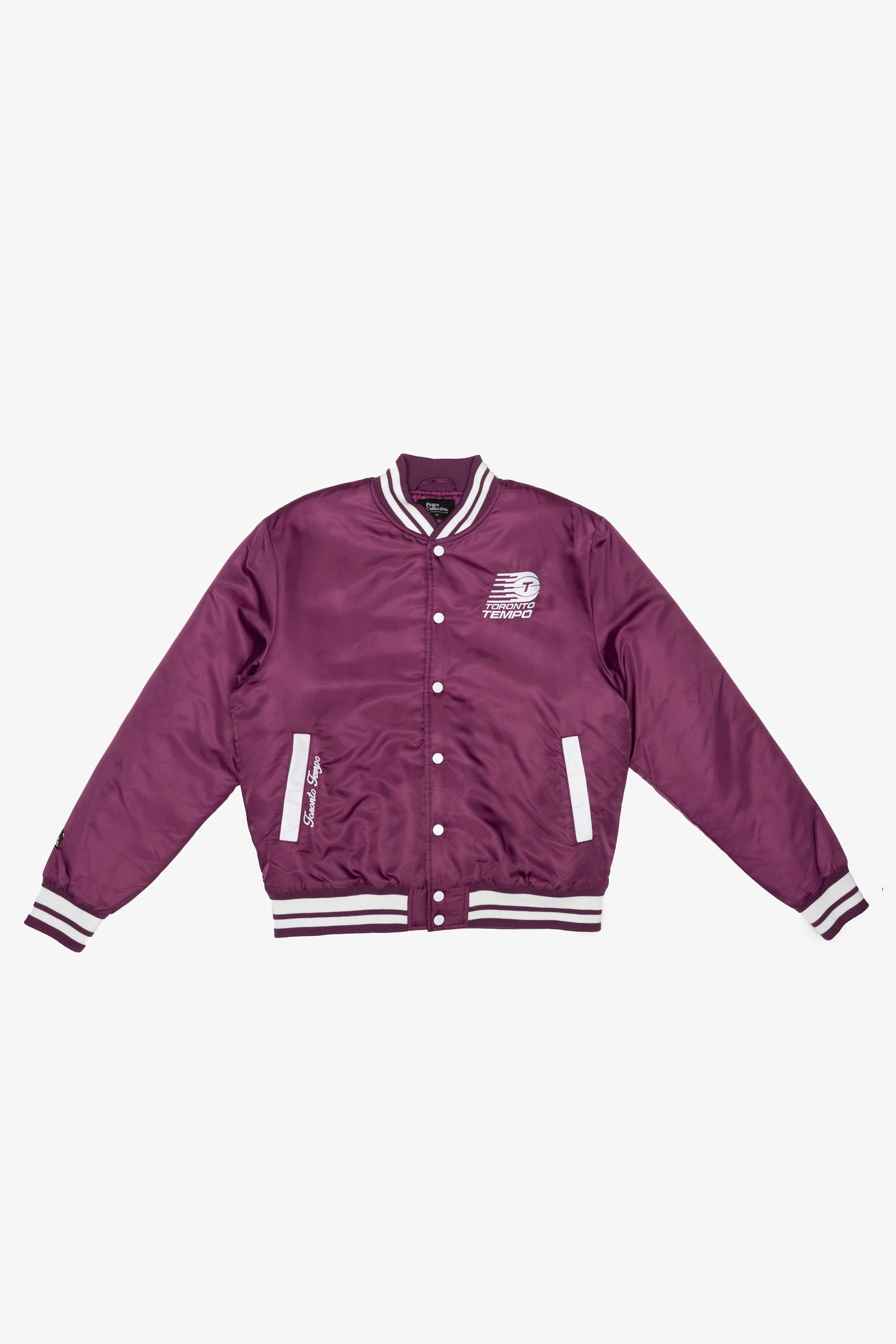Veste universitaire courte pour femme Toronto Tempo - Bordeaux