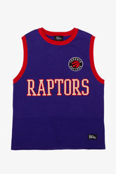 Maillot de basketball tricoté des Raptors de Toronto - Violet