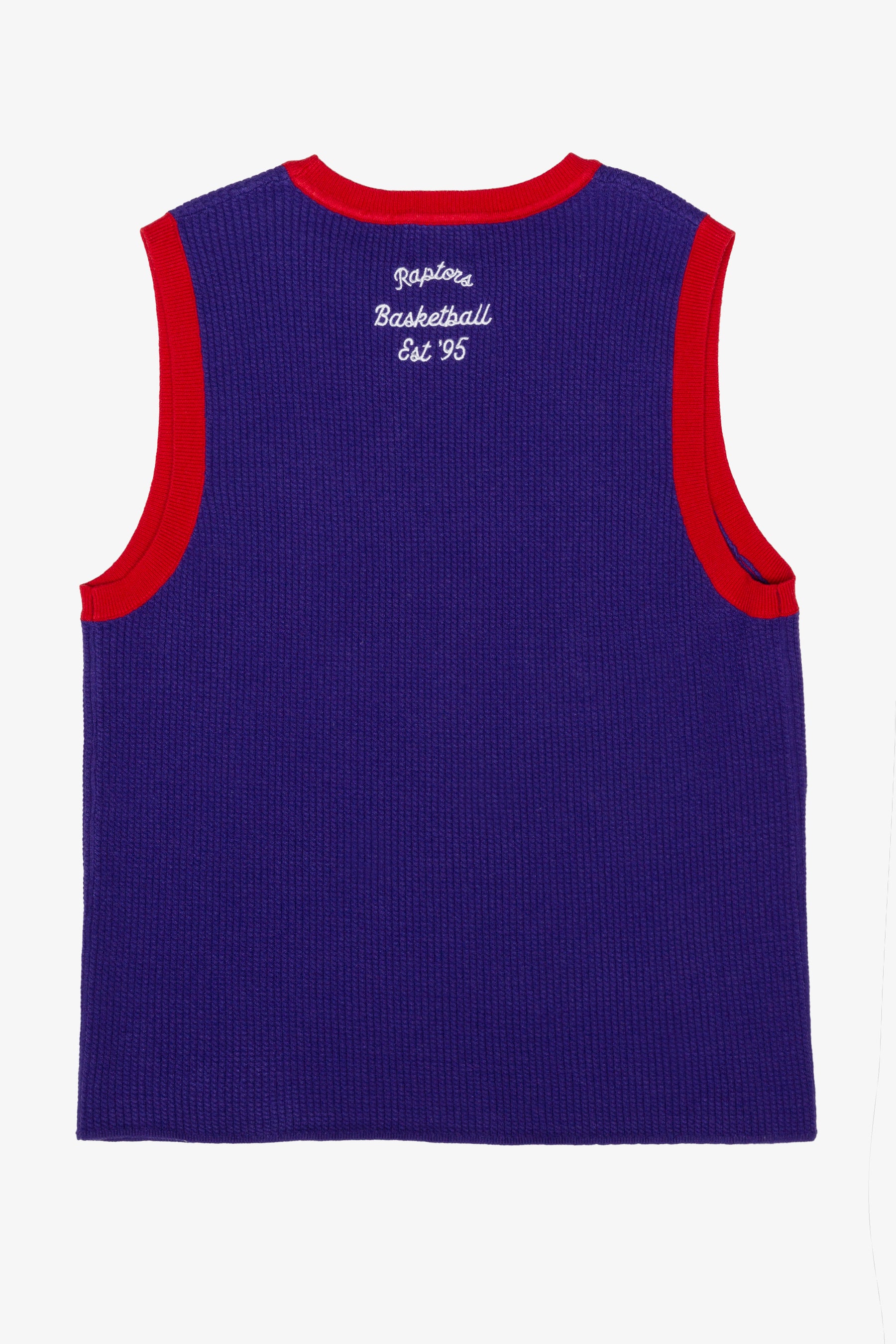 Maillot de basketball tricoté des Raptors de Toronto - Violet