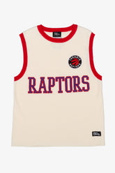 Maillot de basketball tricoté des Raptors de Toronto - Ivoire