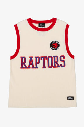 Maillot de basketball tricoté des Raptors de Toronto - Ivoire