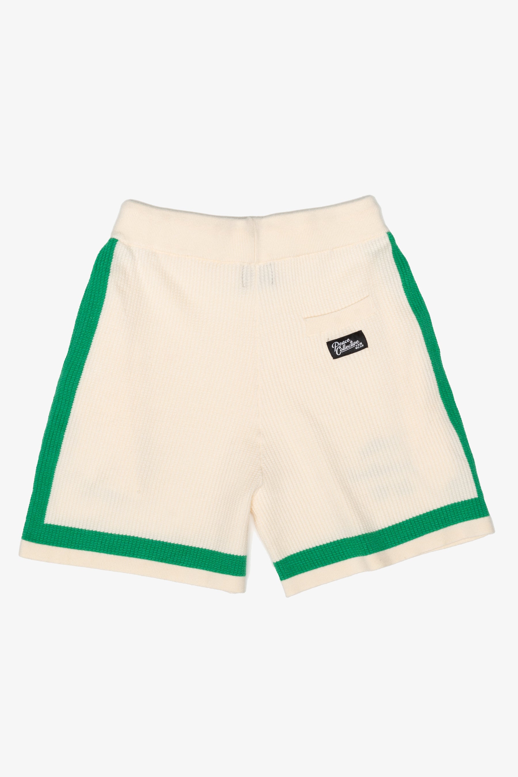 Boston Celtics Strick-Basketballshorts – Elfenbein