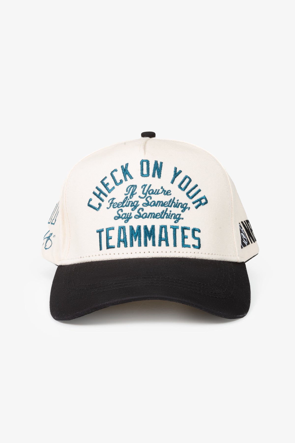 P/C x AJ Brown A-Frame Cap - Ivory / Black