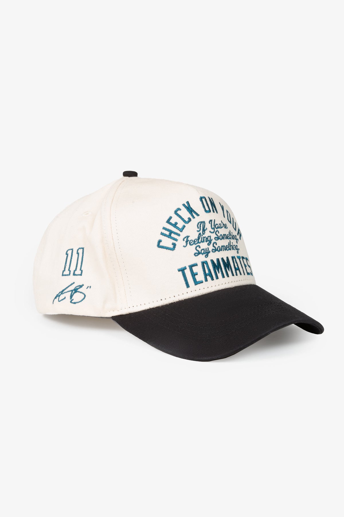 P/C x AJ Brown A-Frame Cap - Ivory / Black