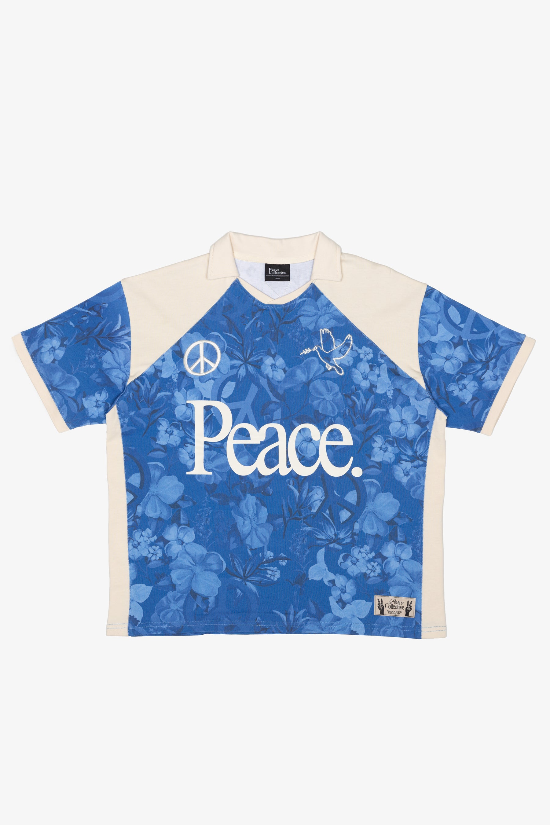 Peace Soccer Jersey - Navy