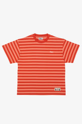 Peace Striped Heavyweight T-Shirt - Terra Cotta
