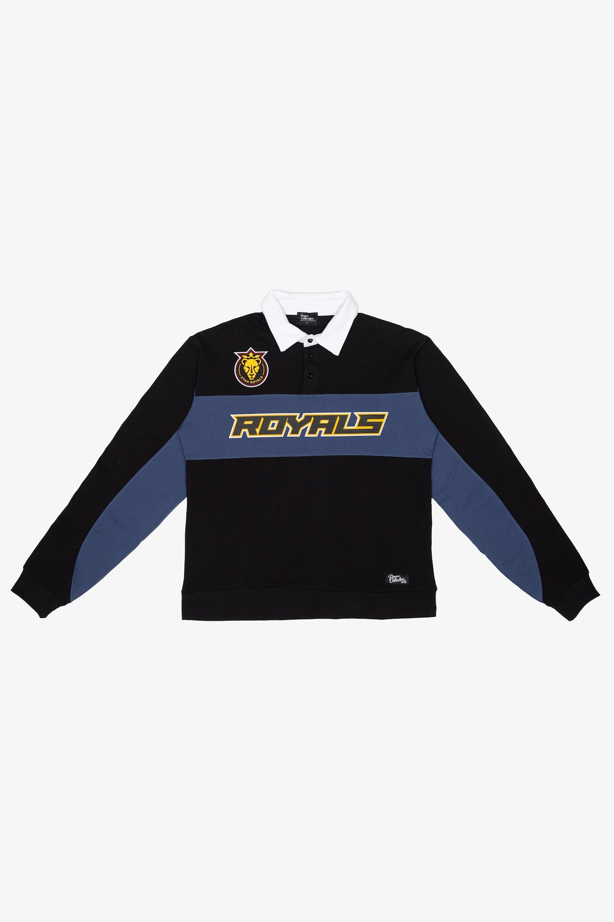 Utah Royals Rugby Polo - Black / Navy