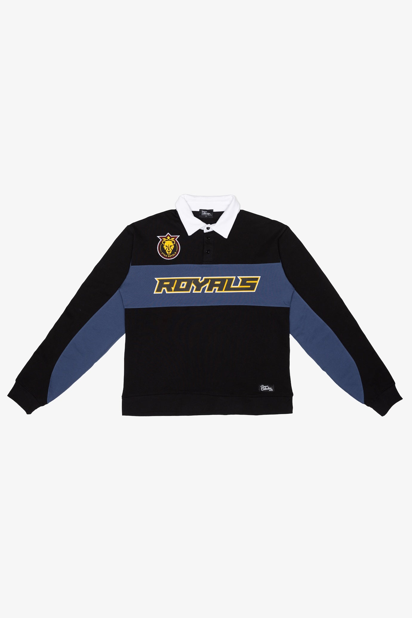 Polo de rugby Utah Royals - Negra / Marino
