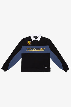 Polo de rugby Utah Royals - Negra / Marino