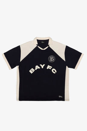 Jersey de bloque de color de Bay FC - Marfil / Marino