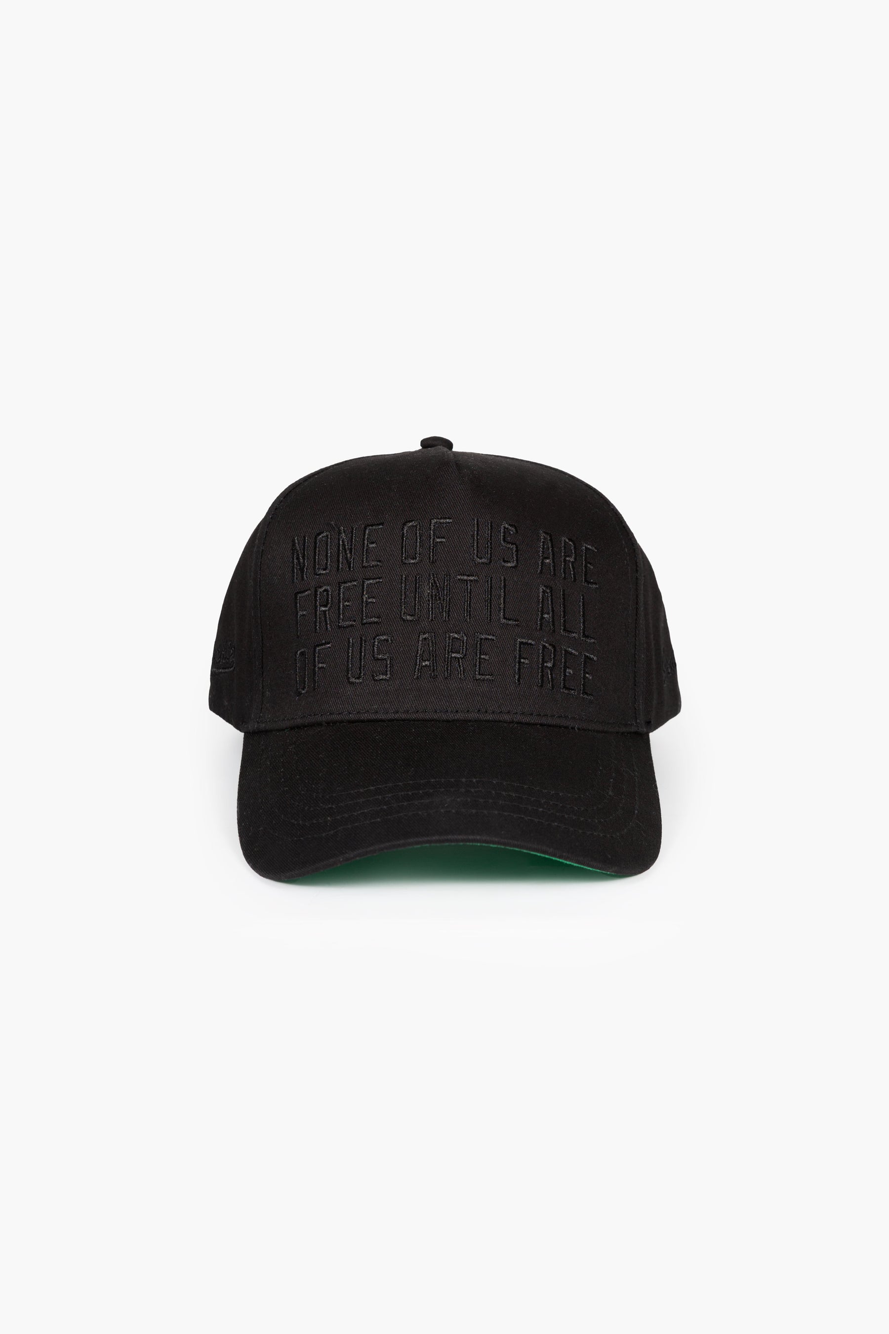 P/C x Jackie Robinson: Until All of Us are Free Pigment Dye Dad Cap - Schwarz