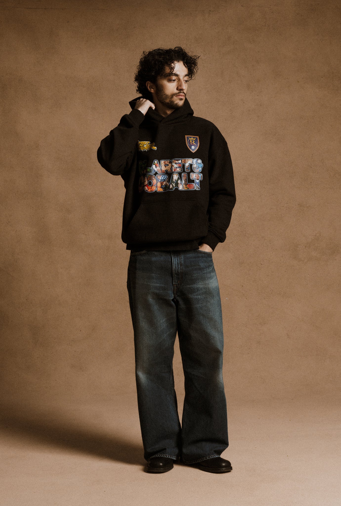 Real Salt Lake x Street Fighter Character Heavyweight Hoodie - Black
