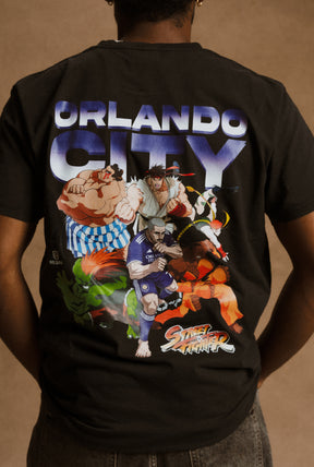 Orlando City SC x Street Fighter All Fighters Premium T-Shirt - Black
