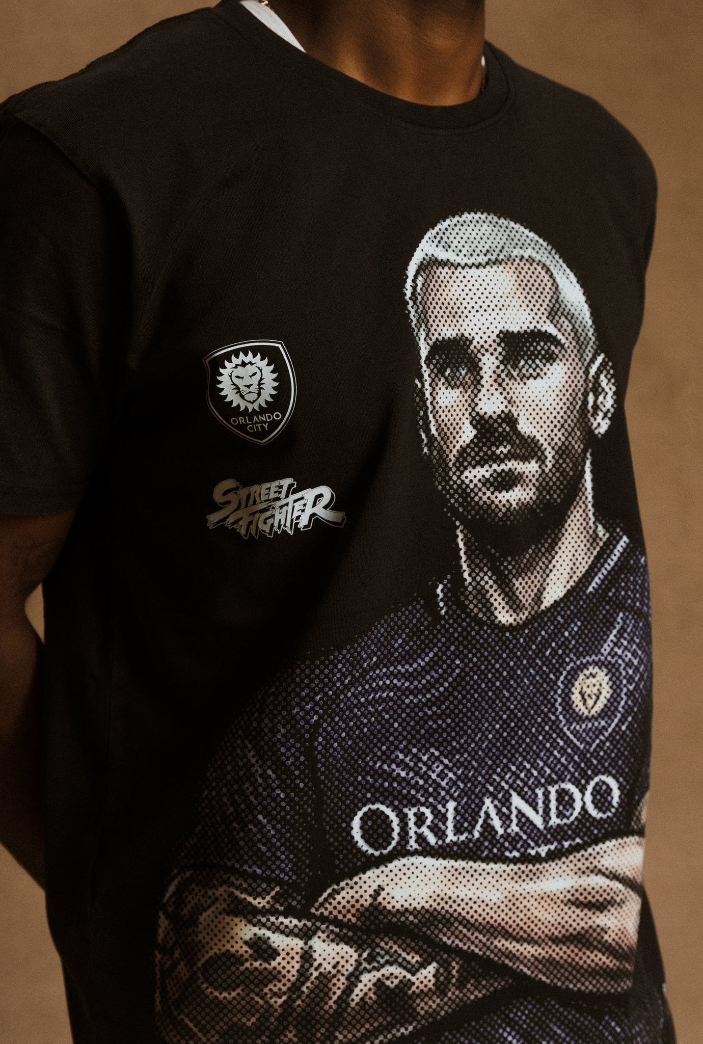 Orlando City SC x Street Fighter Antoine Griezmann Premium T-Shirt - Black